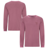 Cleveland Guardians Levelwear Bridal Rose Luxe Signature Long Sleeve T-Shirt - Pink T-shirts