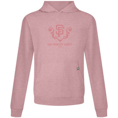 San Francisco Giants Levelwear Bridal Rose Relay Pullover Hoodie - Pink Hoodies