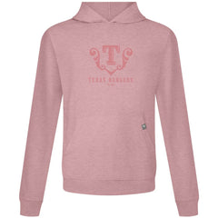Texas Rangers Levelwear Bridal Rose Relay Pullover Hoodie - Pink Hoodies