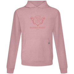 Milwaukee Brewers Levelwear Bridal Rose Relay Pullover Hoodie - Pink Hoodies