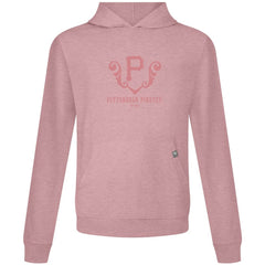 Pittsburgh Pirates Levelwear Bridal Rose Relay Pullover Hoodie - Pink Hoodies