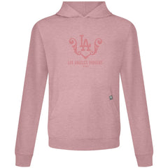Los Angeles Dodgers Levelwear Bridal Rose Relay Pullover Hoodie - Pink Hoodies