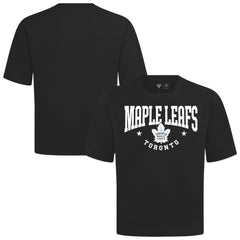 NHL Toronto Maple Leafs Levelwear Luxe Signature Knit T-Shirt - Black