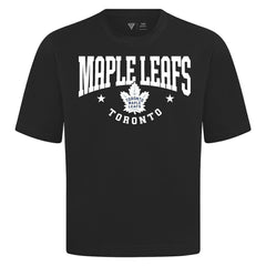 NHL Toronto Maple Leafs Levelwear Luxe Signature Knit T-Shirt - Black