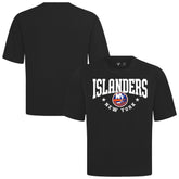 NHL New York Islanders Levelwear Luxe Signature Knit T-Shirt - Black