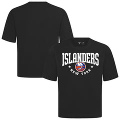 NHL New York Islanders Levelwear Luxe Signature Knit T-Shirt - Black