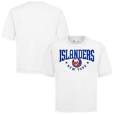 NHL New York Islanders Levelwear Luxe Signature Knit T-Shirt - White