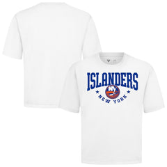 NHL New York Islanders Levelwear Luxe Signature Knit T-Shirt - White