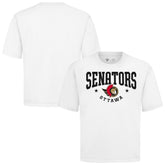 NHL Ottawa Senators Levelwear Luxe Signature Knit T-Shirt - White