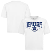 NHL Toronto Maple Leafs Levelwear Luxe Signature Knit T-Shirt - White
