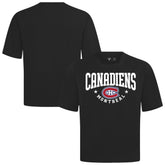 NHL Montreal Canadiens Levelwear Luxe Signature Knit T-Shirt - Black