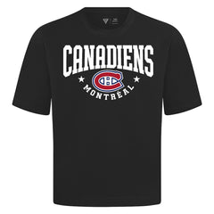 NHL Montreal Canadiens Levelwear Luxe Signature Knit T-Shirt - Black