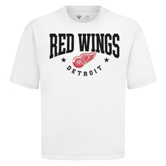 NHL Detroit Red Wings Levelwear Luxe Signature Knit T-Shirt - White