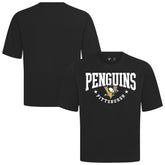 NHL Pittsburgh Penguins Levelwear Luxe Signature Knit T-Shirt - Black
