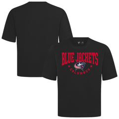 NHL Columbus Blue Jackets Levelwear Luxe Signature Knit T-Shirt - Black