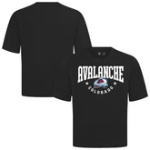 NHL Colorado Avalanche Levelwear Luxe Signature Knit T-Shirt - Black