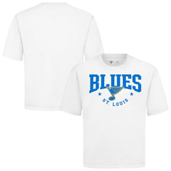 NHL St. Louis Blues Levelwear Luxe Signature Knit T-Shirt - White