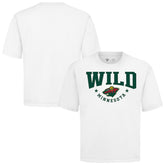 NHL Minnesota Wild Levelwear Luxe Signature Knit T-Shirt - White