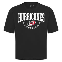 NHL Carolina Hurricanes Levelwear Luxe Signature Knit T-Shirt - Black
