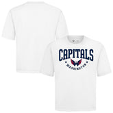 NHL Washington Capitals Levelwear Luxe Signature Knit T-Shirt - White