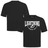NHL Tampa Bay Lightning Levelwear Luxe Signature Knit T-Shirt - Black