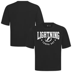 NHL Tampa Bay Lightning Levelwear Luxe Signature Knit T-Shirt - Black
