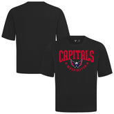 NHL Washington Capitals Levelwear Luxe Signature Knit T-Shirt - Black