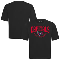 NHL Washington Capitals Levelwear Luxe Signature Knit T-Shirt - Black
