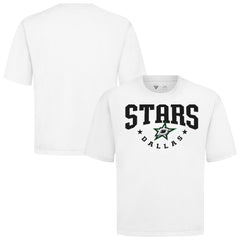 NHL Dallas Stars Levelwear Luxe Signature Knit T-Shirt - White