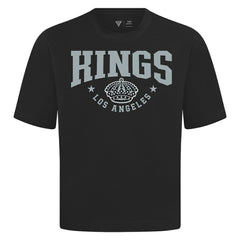 NHL Los Angeles Kings Levelwear Luxe Signature Knit T-Shirt - Black