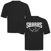 NHL San Jose Sharks Levelwear Luxe Signature Knit T-Shirt - Black