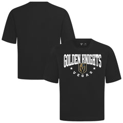 NHL Vegas Golden Knights Levelwear Luxe Signature Knit T-Shirt - Black