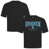 NHL Seattle Kraken Levelwear Luxe Signature Knit T-Shirt - Black
