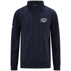 NHL Los Angeles Kings Levelwear Chameleon Quarter-Zip Sweatshirt - Navy