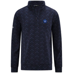 NHL Toronto Maple Leafs Levelwear Chameleon Quarter-Zip Sweatshirt - Navy