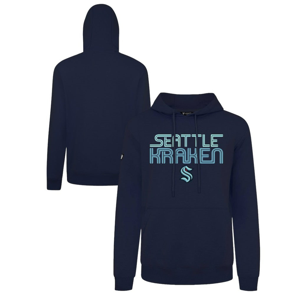 NHL Seattle Kraken Levelwear Podium Lanes Hoodie - Deep Sea Blue
