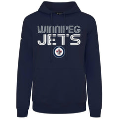 NHL Winnipeg Jets Levelwear Podium Lanes Hoodie - Navy
