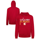 NHL Calgary Flames Levelwear Podium Lanes Hoodie - Red