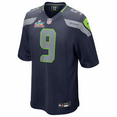 NFL Kenneth Walker III Seattle Seahawks Super Bowl LX Patch Game Jersey - College Navy