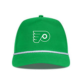 NHL Philadelphia Flyers Levelwear St. Patrick's Day Gambit Rope Adjustable Hat - Kelly Green