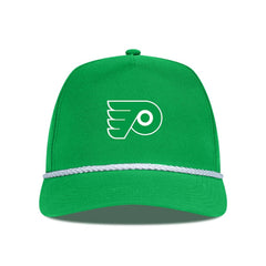 NHL Philadelphia Flyers Levelwear St. Patrick's Day Gambit Rope Adjustable Hat - Kelly Green