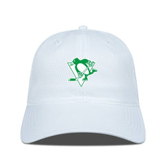 NHL Pittsburgh Penguins Levelwear Matrix Patch Adjustable Hat - White