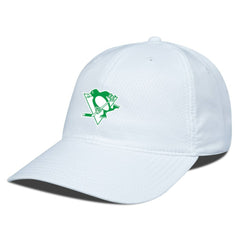 NHL Pittsburgh Penguins Levelwear Matrix Patch Adjustable Hat - White