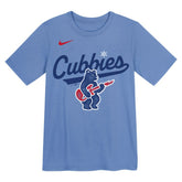 Chicago Cubs Nike Preschool Electric Bear Alternate T-Shirt - Light Blue T-shirts