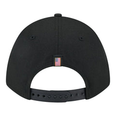 NHL Buffalo Sabres New Era Game Day Stealth Flag 9FORTY A-Frame Adjustable Hat - Black