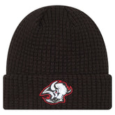 NHL Buffalo Sabres New Era Waffle Cuffed Knit Hat - Black