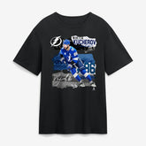 NHL Nikita Kucherov Tampa Bay Lightning Fresh Ice T-Shirt - Black