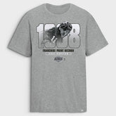 NHL Anze Kopitar Los Angeles Kings Franchise Points Record T-Shirt - Gray