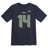 Sam Darnold Seattle Seahawks Preschool Super Bowl LX Name & Number T-Shirt College Navy