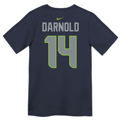 Sam Darnold Seattle Seahawks Preschool Super Bowl LX Name & Number T-Shirt College Navy
